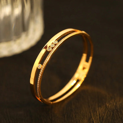 [Regalia  Jewels]Move Romane Diamond Bangle Bracelet