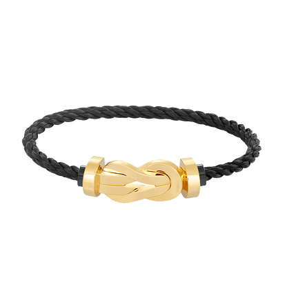 [Regalia Jewelry]CHANCE LARGE 8 FIGURE BUCKLE NO DIAMOND BRACELET GOLD