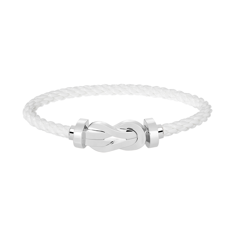 [Regalia Jewelry]CHANCE LARGE 8 FIGURE BUCKLE NO DIAMOND BRACELET SILVER
