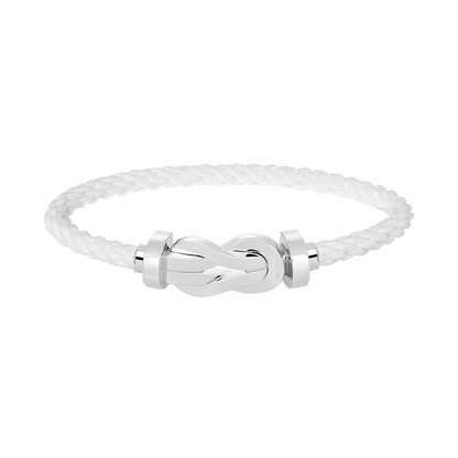 [Regalia Jewelry]CHANCE LARGE 8 FIGURE BUCKLE NO DIAMOND BRACELET SILVER