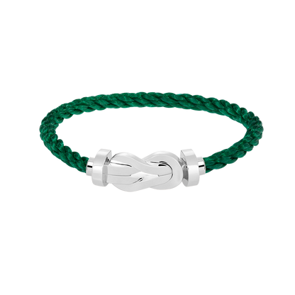 [Regalia Jewelry]CHANCE LARGE 8 FIGURE BUCKLE NO DIAMOND BRACELET SILVER