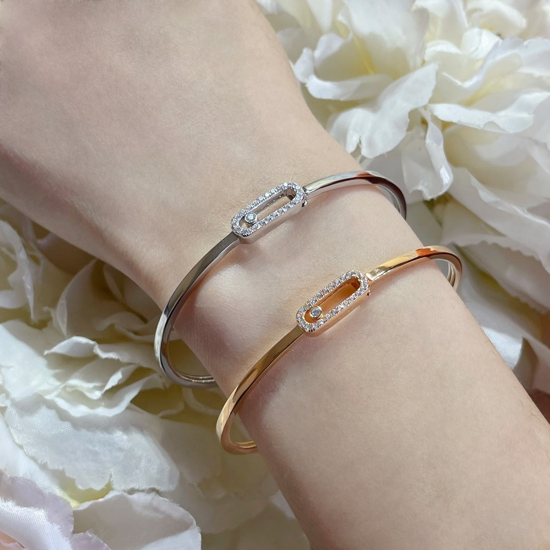 [Regalia  Jewels]Move Uno pav¨¦ flex bangle medium