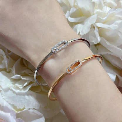 [Regalia  Jewels]Move Uno pav¨¦ flex bangle medium