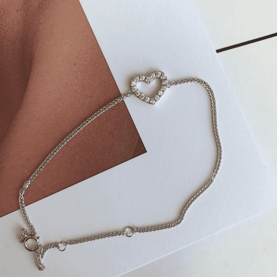 [Regalia Jewelry]Heart Shape Lover Bracelet