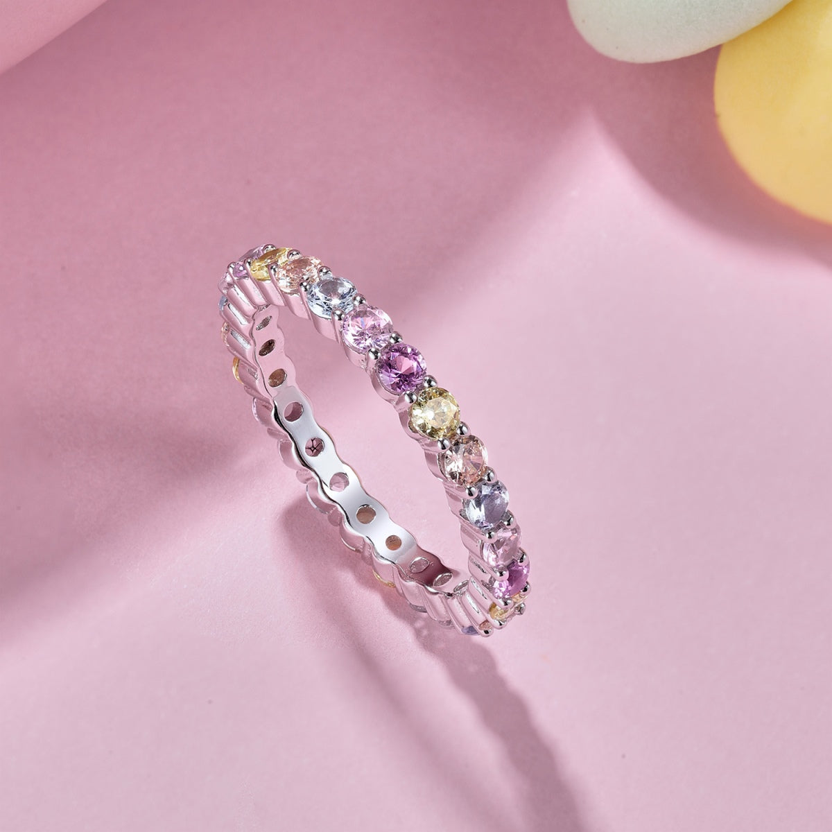 [Regalia Jewelry]Dazzling Resplendent Round Cut Party Ring
