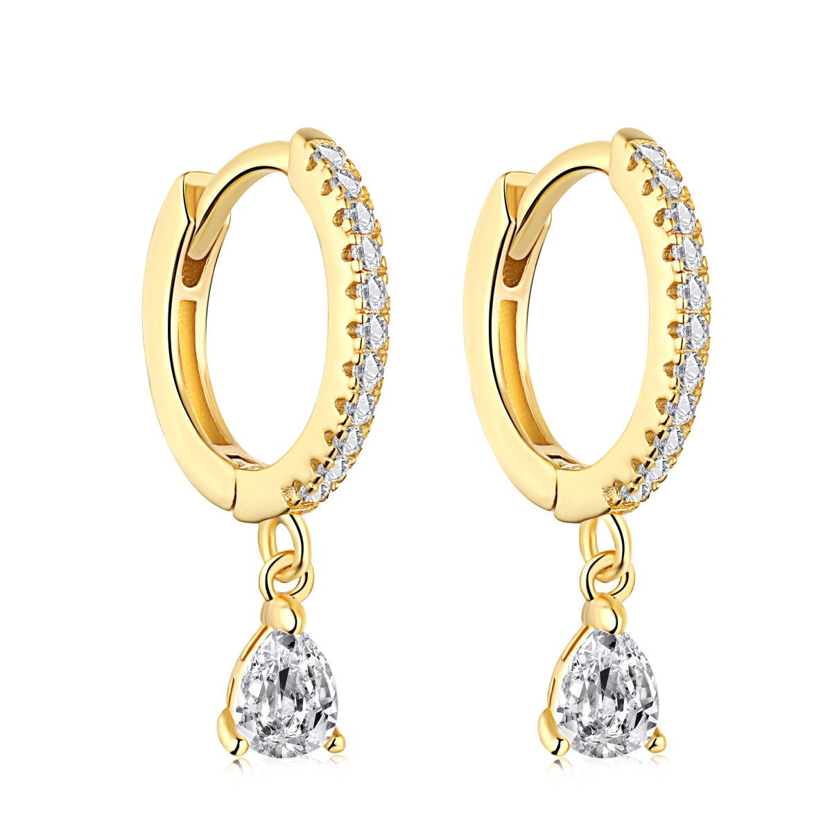 [Regalia Jewelry]Luxurious Geometric Drop Earrings
