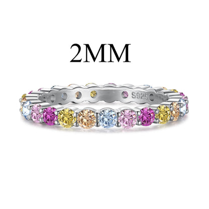 [Regalia Jewelry]Dazzling Resplendent Round Cut Party Ring