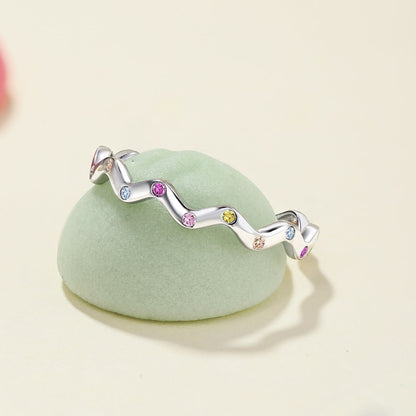 [Regalia Jewelry]Ornate Vibrant Round Cut Daily Ring