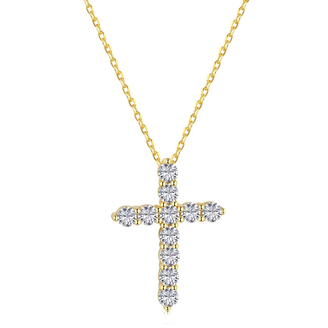 [Regalia Jewelry]Unique Cross Shape Necklace