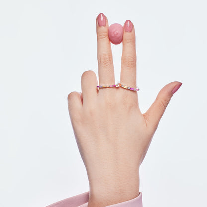 [Regalia Jewelry]Exquisite Multicolored Emerald Cut Daily Ring