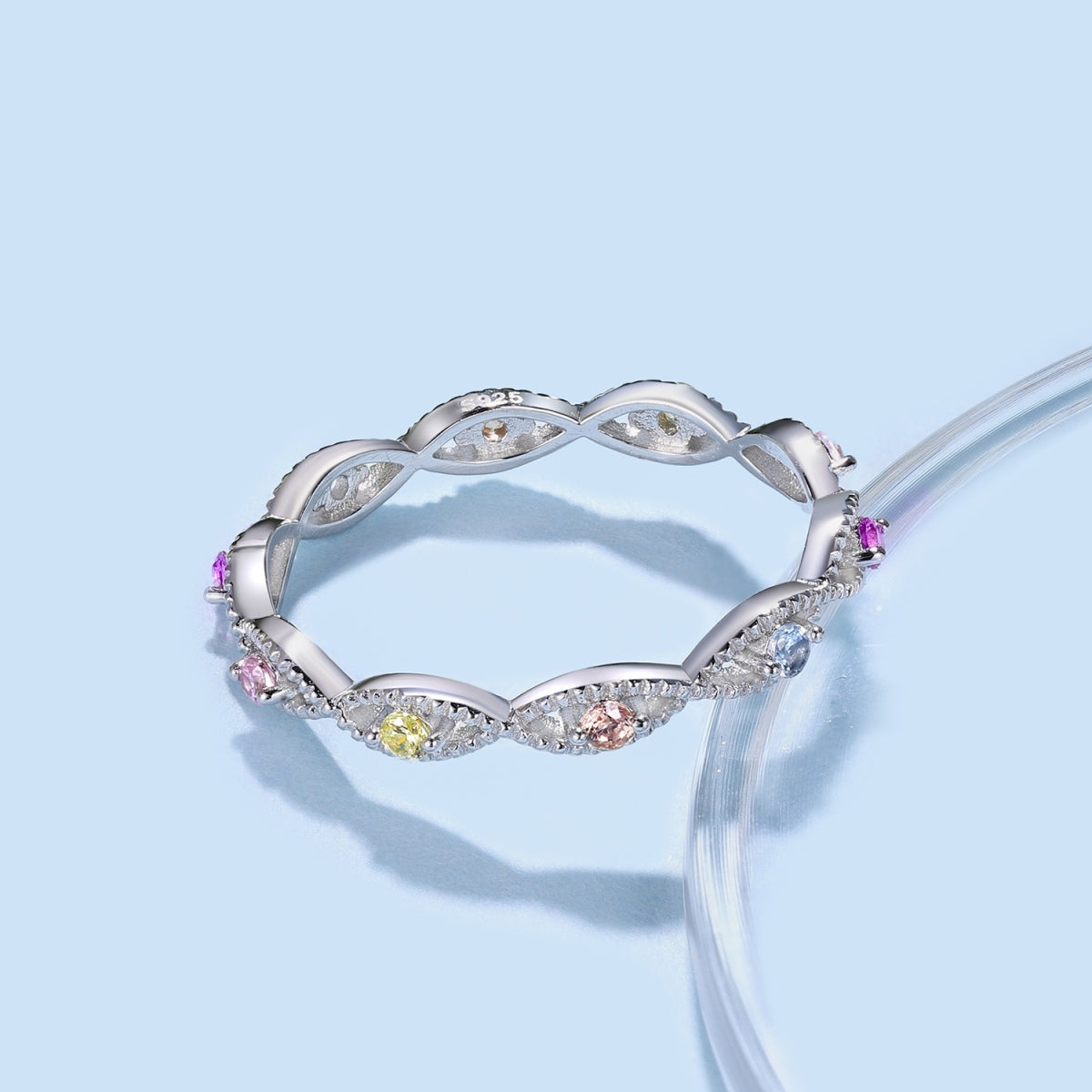 [Regalia Jewelry]Elegant Energetic Round Cut Daily Ring