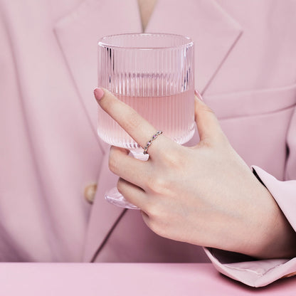 [Regalia Jewelry]Elegant Energetic Round Cut Daily Ring