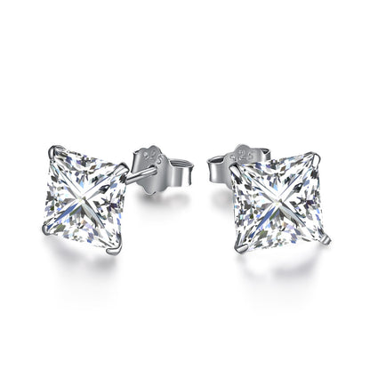 [Regalia Jewelry]Ornate Square Shape Earrings