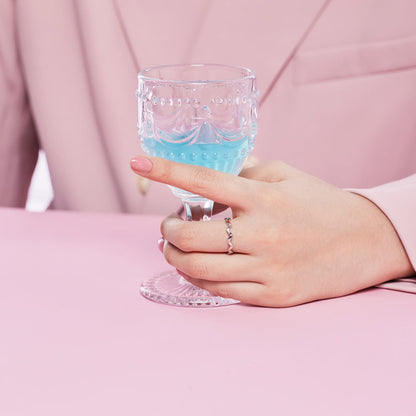 [Regalia Jewelry]Ornate Vibrant Round Cut Daily Ring