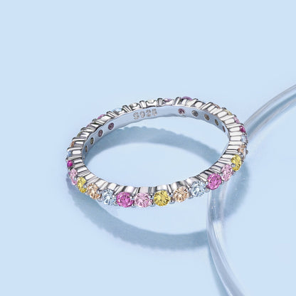 [Regalia Jewelry]Elegant Vivid Round Cut Daily Ring