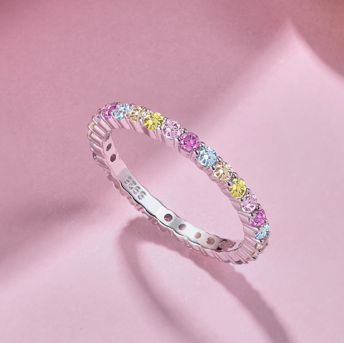 [Regalia Jewelry]Elegant Vivid Round Cut Daily Ring