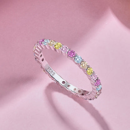 [Regalia Jewelry]Elegant Vivid Round Cut Daily Ring