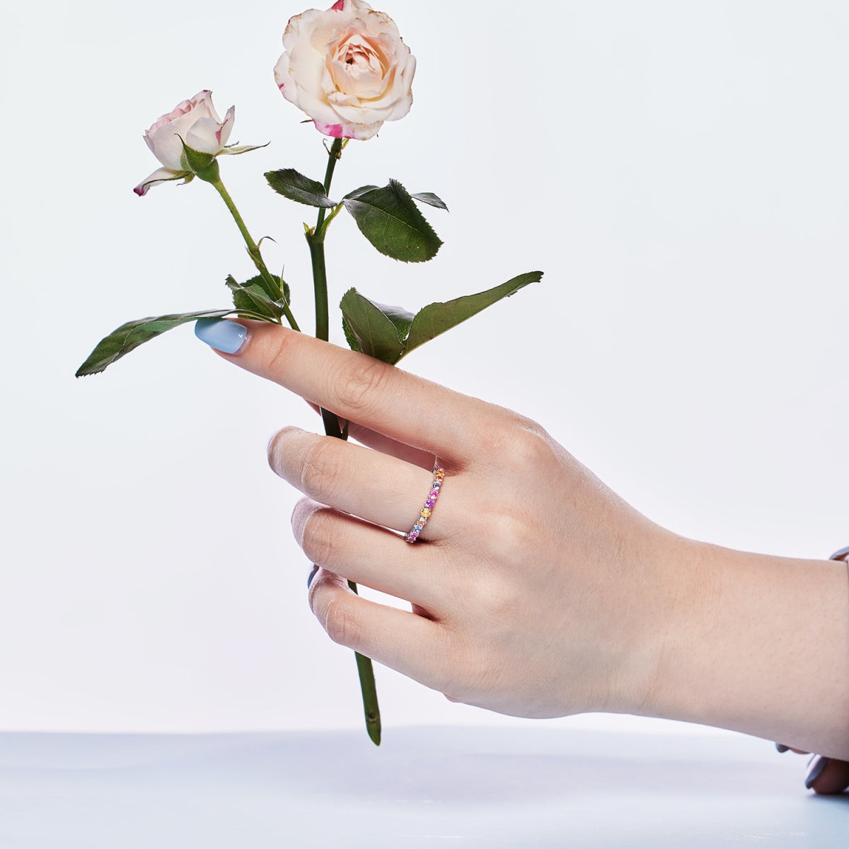 [Regalia Jewelry]Dazzling Resplendent Round Cut Party Ring