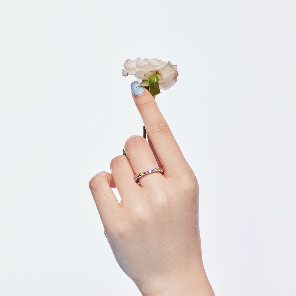 [Regalia Jewelry]Dazzling Resplendent Round Cut Party Ring