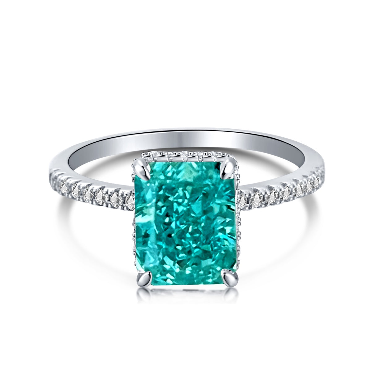[Regalia Jewelry]4.0 Carat Luxurious Engagement Ring