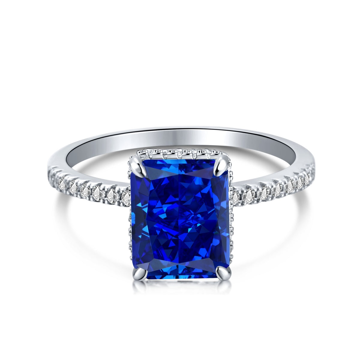 [Regalia Jewelry]4.0 Carat Luxurious Engagement Ring