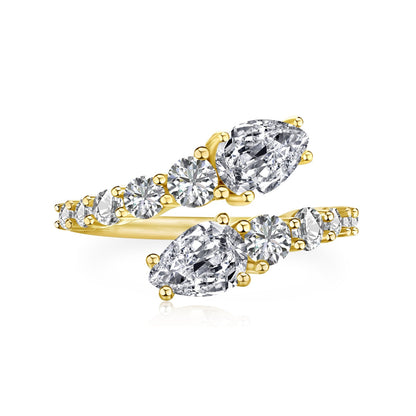 [Regalia Jewelry]Delicate Lively Snake Shape Daily Ring