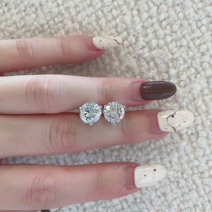 [Regalia Jewelry]Dainty Round Shape Earrings