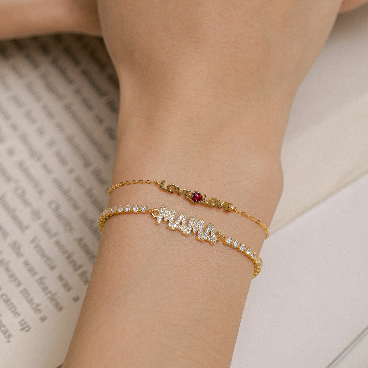 [Regalia Jewelry]Romantic Heart Shape Lover Bracelet