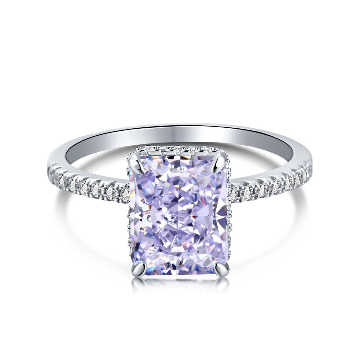 [Regalia Jewelry]4.0 Carat Luxurious Engagement Ring
