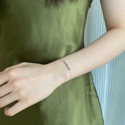 [Regalia Jewelry]Romantic Heart Shape Lover Bracelet