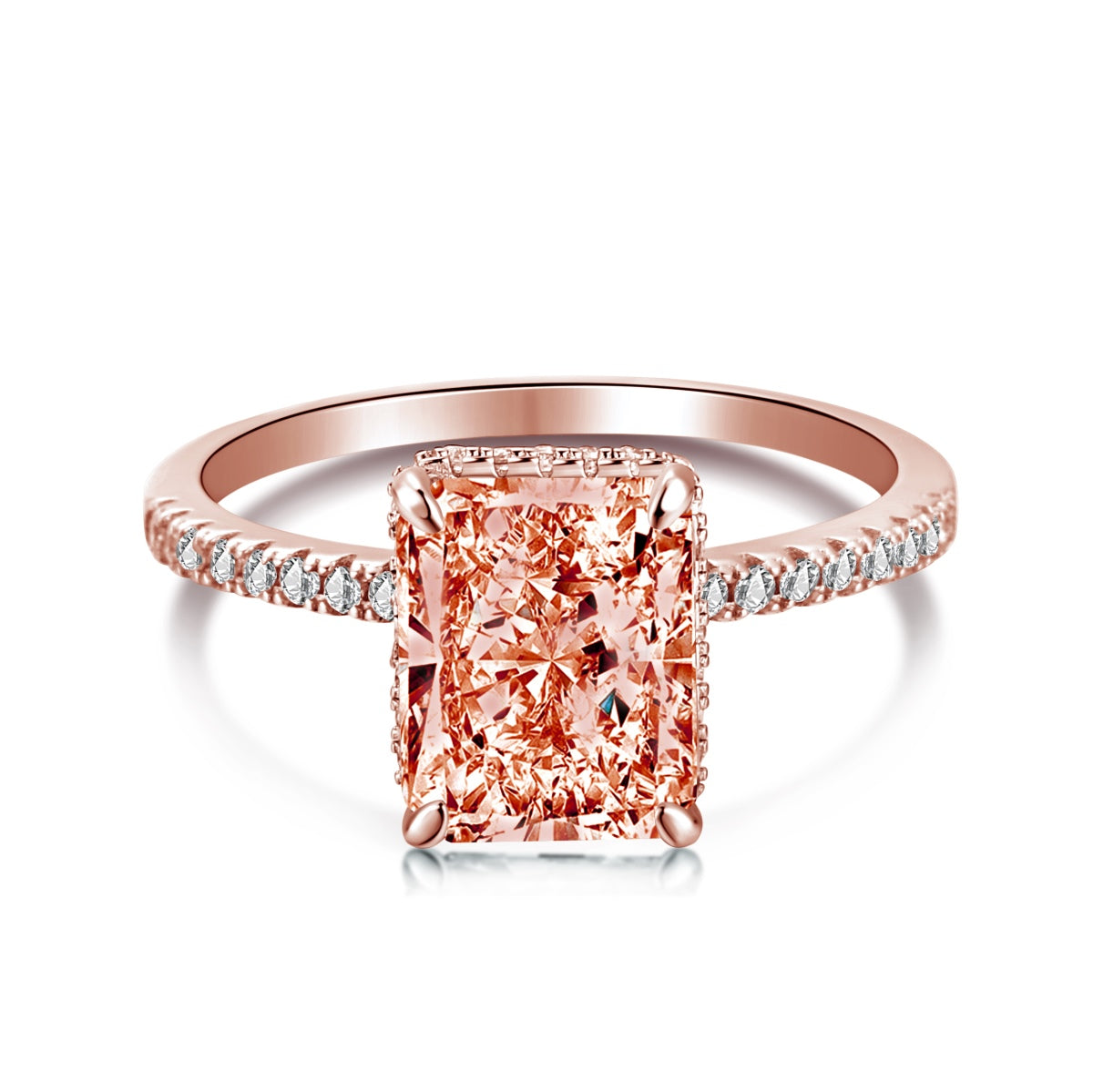 [Regalia Jewelry]4.0 Carat Luxurious Engagement Ring
