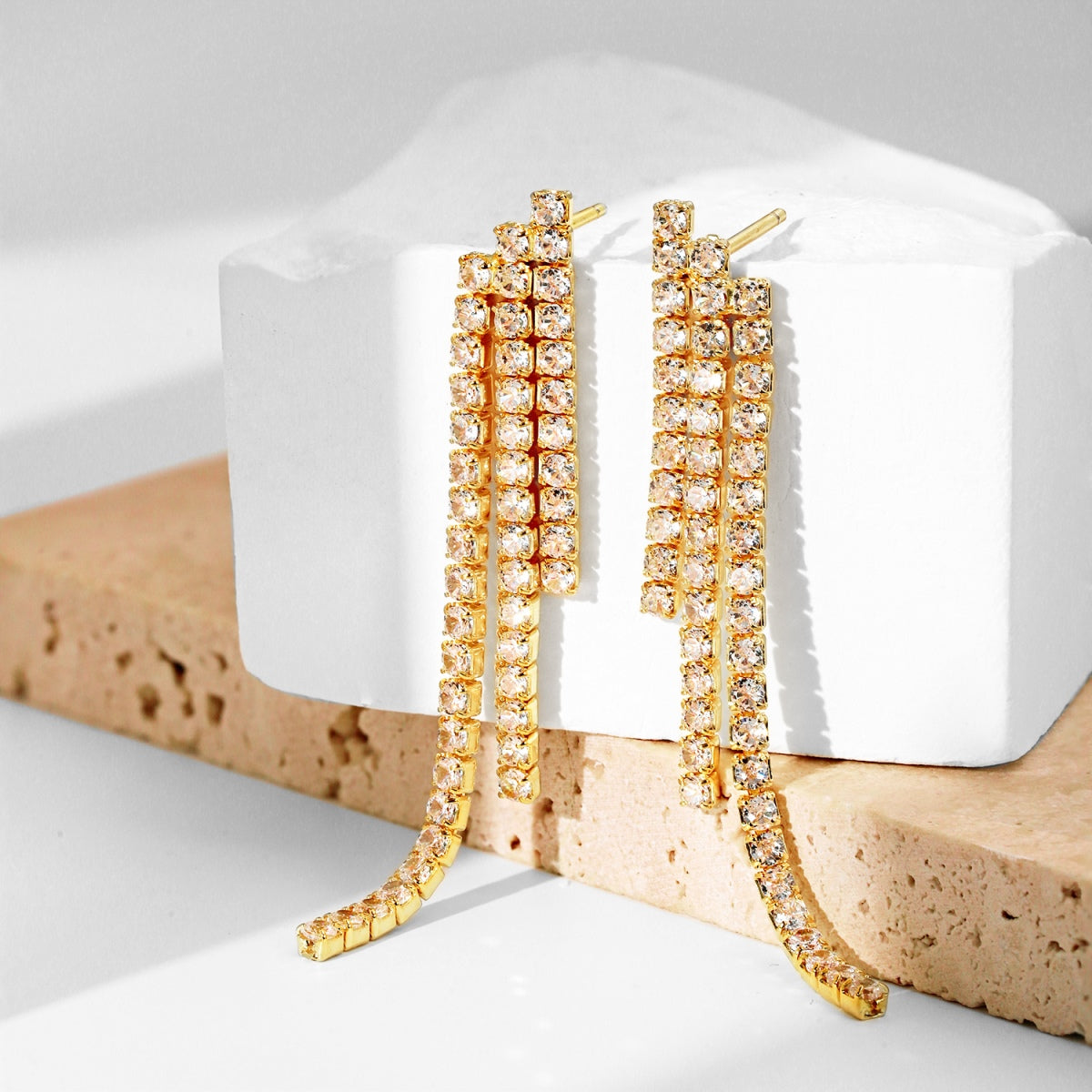 [Regalia Jewelry]Luxurious Dainty Banquet Earrings
