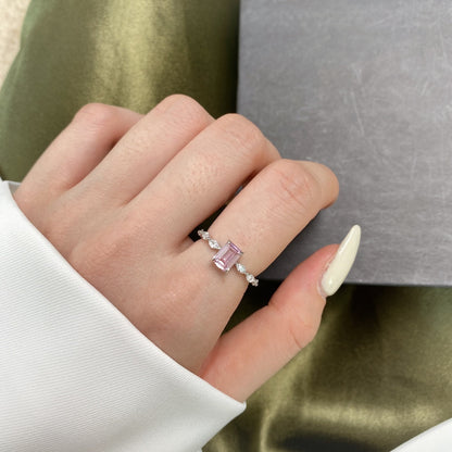 [Regalia Jewelry]1.0 Carat Dainty Resplendent Radiant Cut Daily Ring