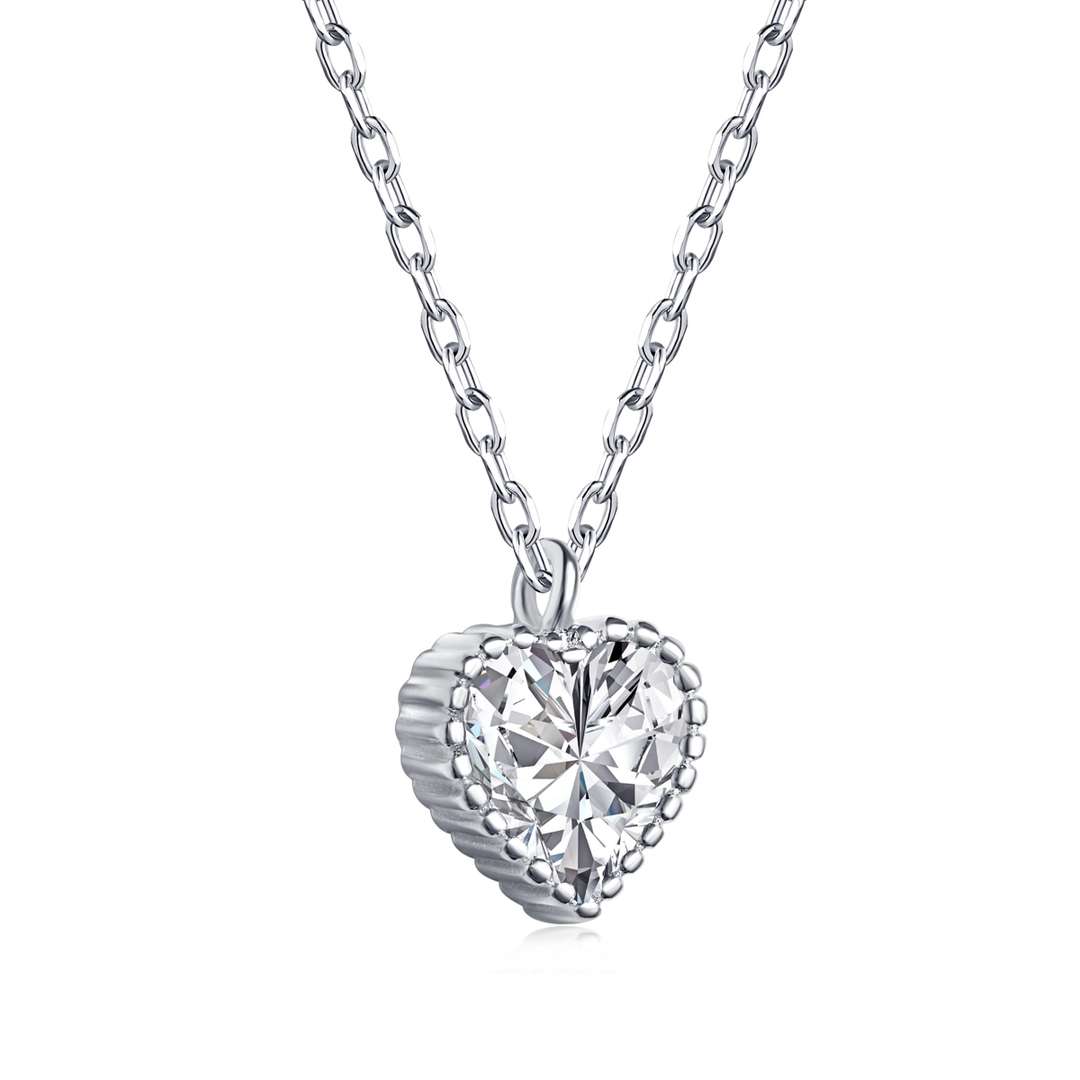 [Regalia Jewelry]Ornate Heart Shape Necklace