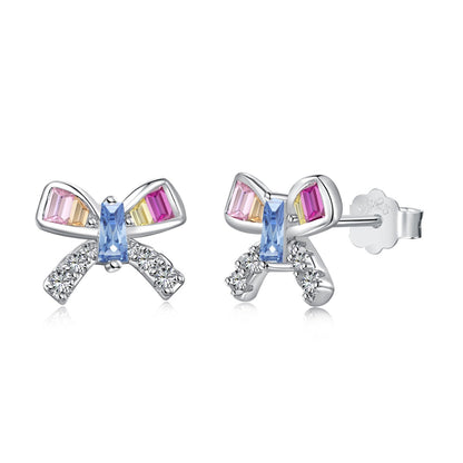 [Regalia Jewelry]Ornate Butterfly Shape Daily Earrings