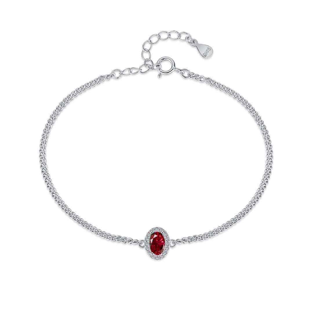 [Regalia Jewelry]Exquisite Oval Shape Bracelet