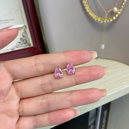 [Regalia Jewelry]Ornate Water Drop Shape Earrings