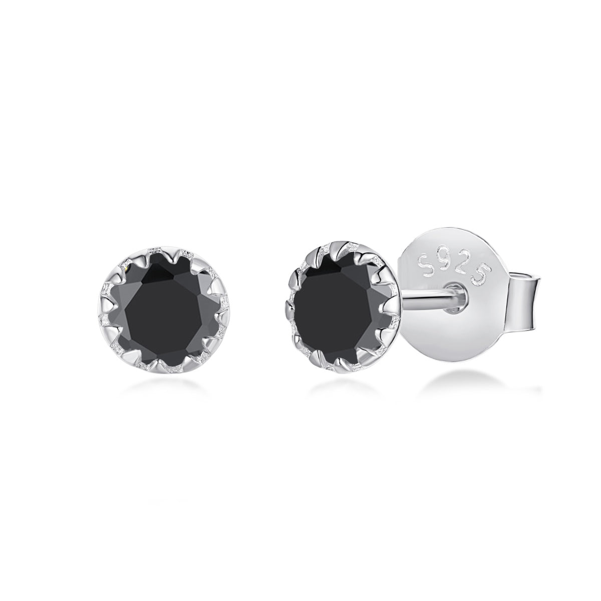 [Regalia Jewelry]Sparkling Colorful Round Shape Earrings