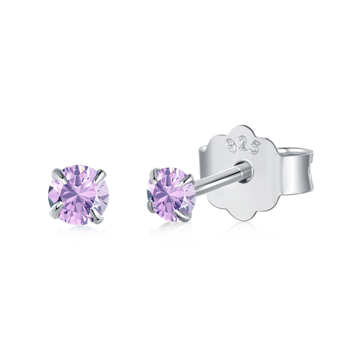 [Regalia Jewelry]Delicate Solitaire Earrings