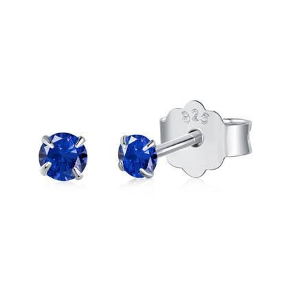 [Regalia Jewelry]Delicate Solitaire Earrings