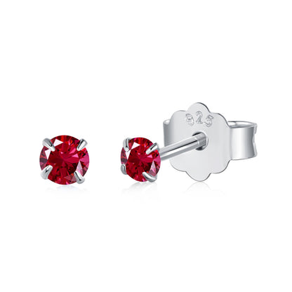 [Regalia Jewelry]Delicate Solitaire Earrings