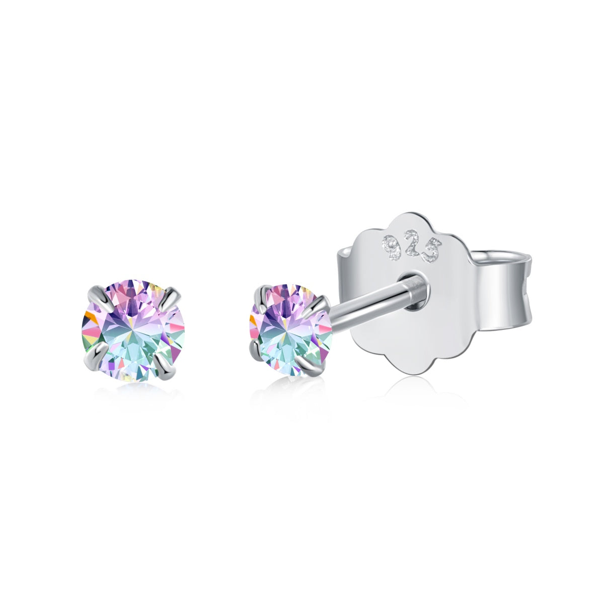 [Regalia Jewelry]Delicate Solitaire Earrings