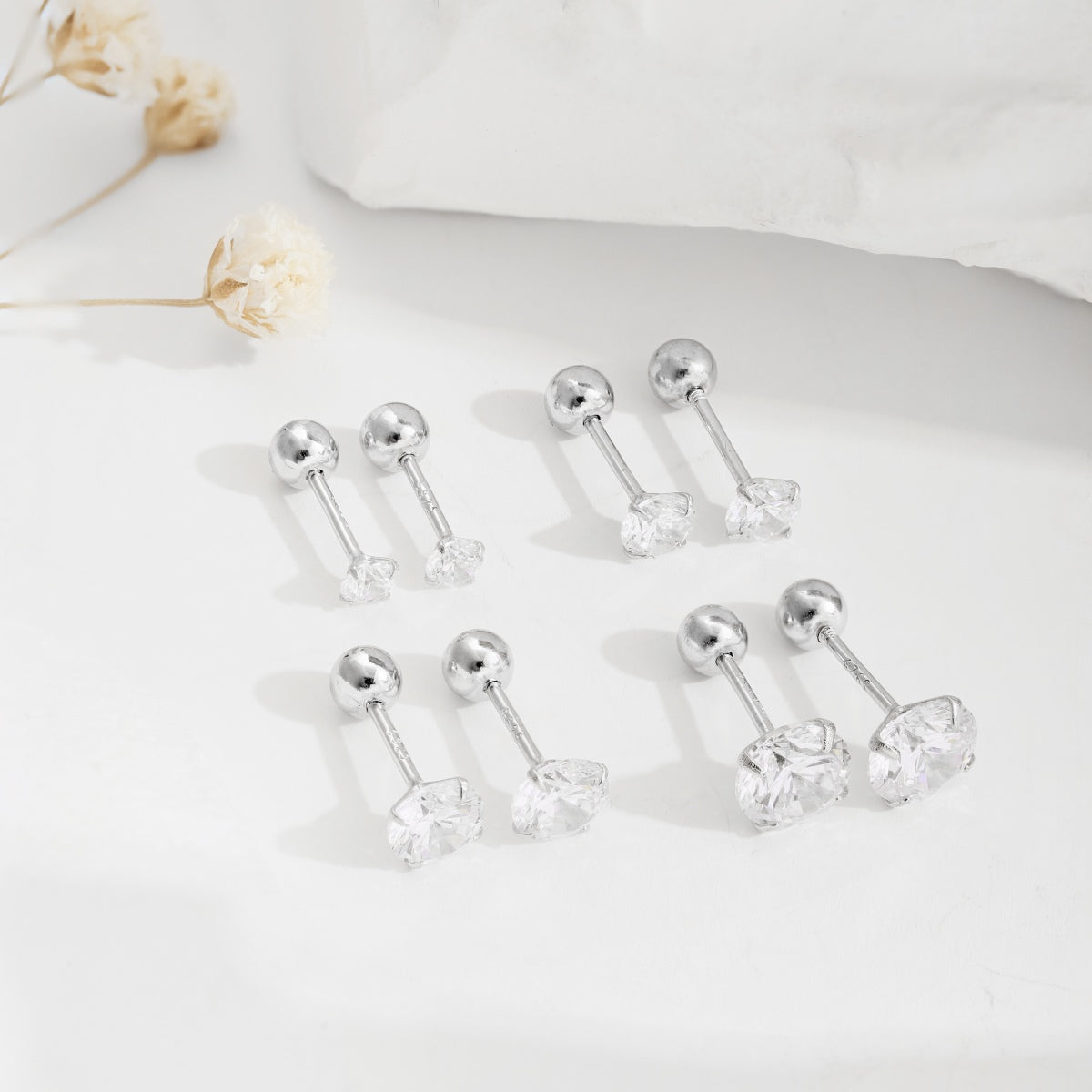 [Regalia Jewelry]Unique U-Shaped Ear Bone Earrings