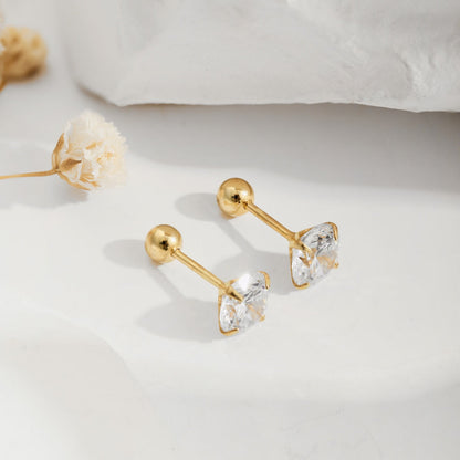[Regalia Jewelry]Unique U-Shaped Ear Bone Earrings