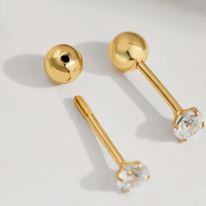 [Regalia Jewelry]Unique U-Shaped Ear Bone Earrings