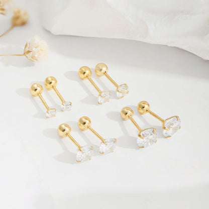 [Regalia Jewelry]Unique U-Shaped Ear Bone Earrings