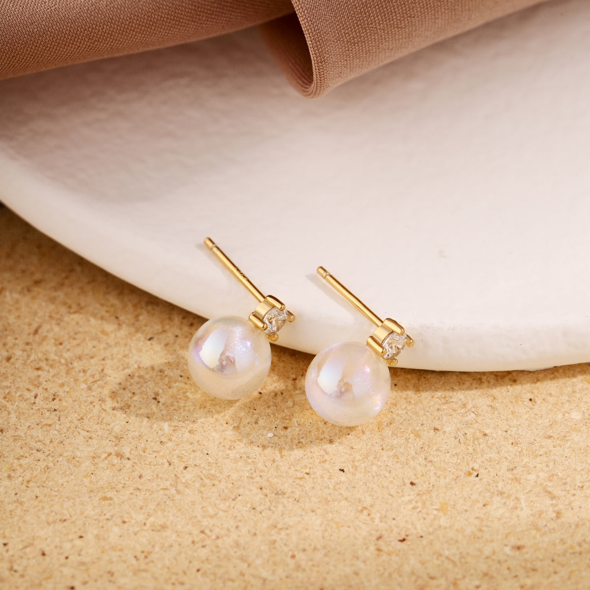 [Regalia Jewelry]Symphony Mermaid Pearl Earrings