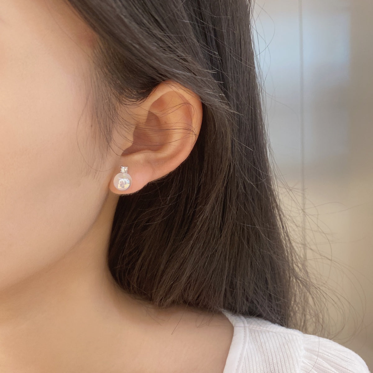 [Regalia Jewelry]Symphony Mermaid Pearl Earrings