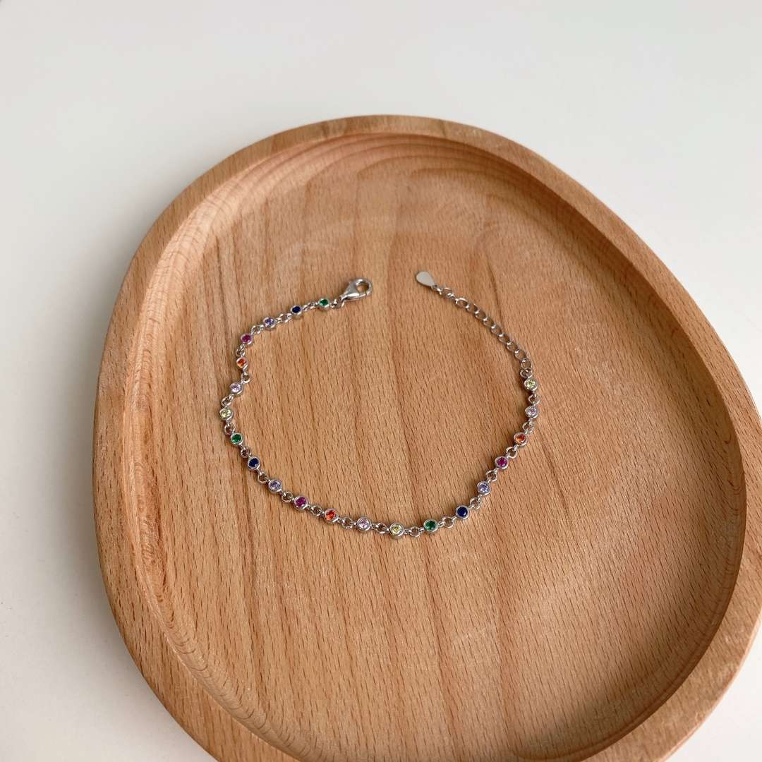 [Regalia Jewelry]Colorful Bead Array Bracelet