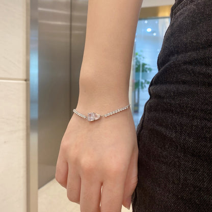 [Regalia Jewelry]Dazzling Unique Multi Shape Lover Bracelet